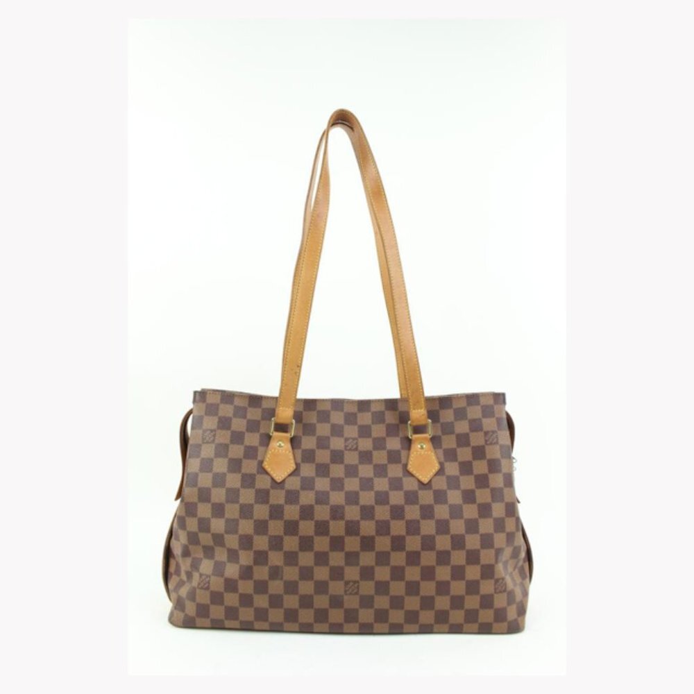 Louis Vuitton Limited Edition Centenaire Damier Columbine Zip Shoulder Bag 64lv3